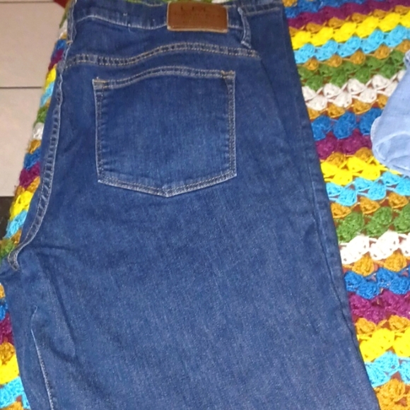 LRL Lauren Jeans Co. Ralph Lauren Straight Leg Denim Jeans - Picture 1 of 6